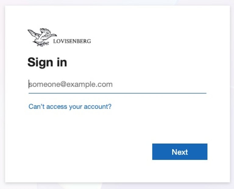Sett inn e-postadresse