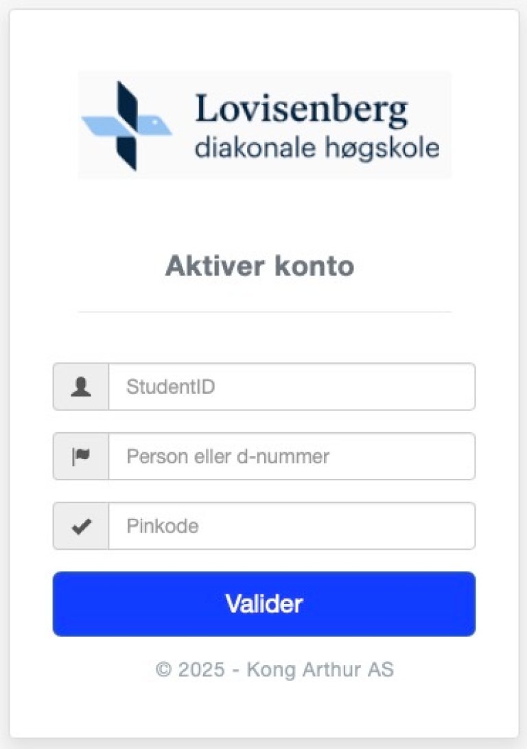 Tilbakestilling av Feide-passord