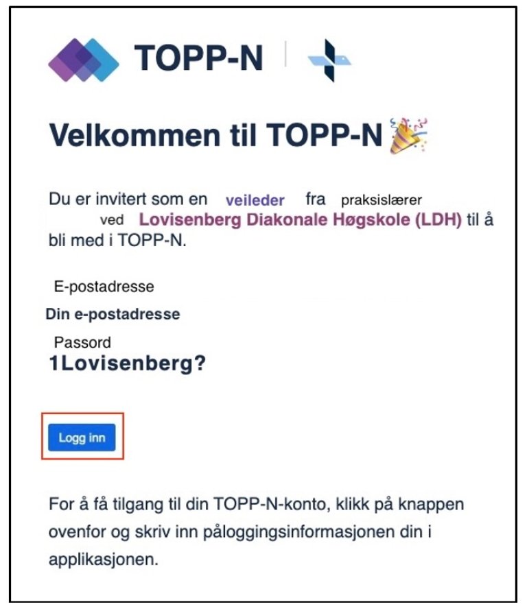 Velkommen til Topp-N e-post