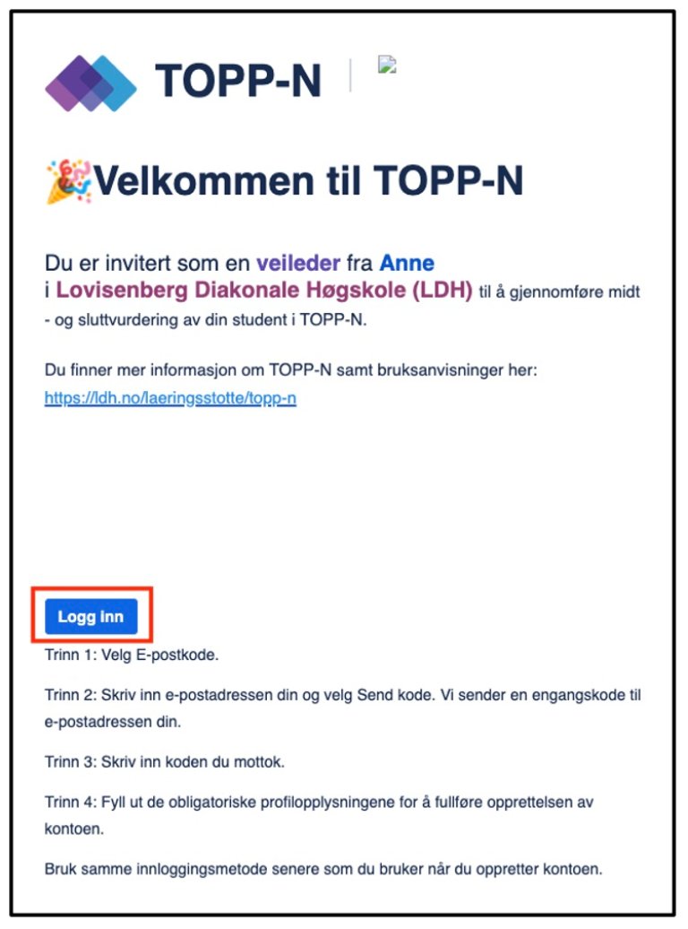 Invitasjon til Topp-N