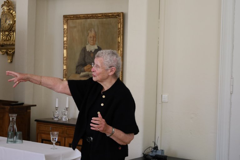 Bilde av Berit Hovland som har innlegg